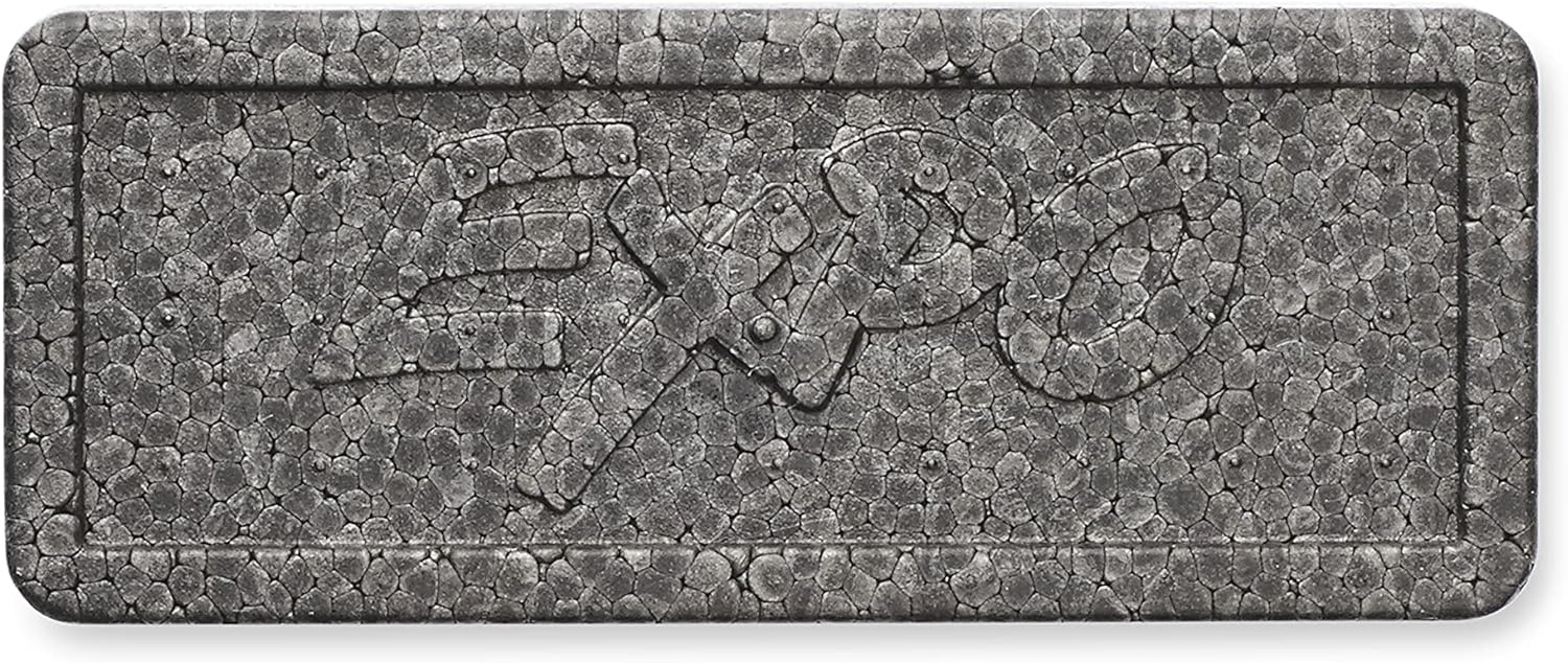 image:imageEXPO Soft Pile Dry Block Eraser 518 x 112 Inches Ideal for Whiteboards Pack of 12Pack of 2
