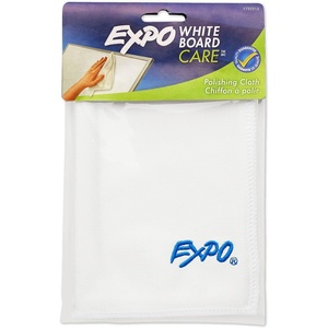 image:imageEXPO Microfiber Cleaning Cloth White 1 Count  Washable Reusable For Whiteboard School Classroom Office Teacher Supplies