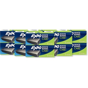 image:imageEXPO Soft Pile Dry Block Eraser 518 x 112 Inches Ideal for Whiteboards Pack of 12Pack of 12