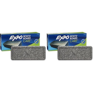 image:imageEXPO Soft Pile Dry Block Eraser 518 x 112 Inches Ideal for Whiteboards Pack of 12Pack of 2
